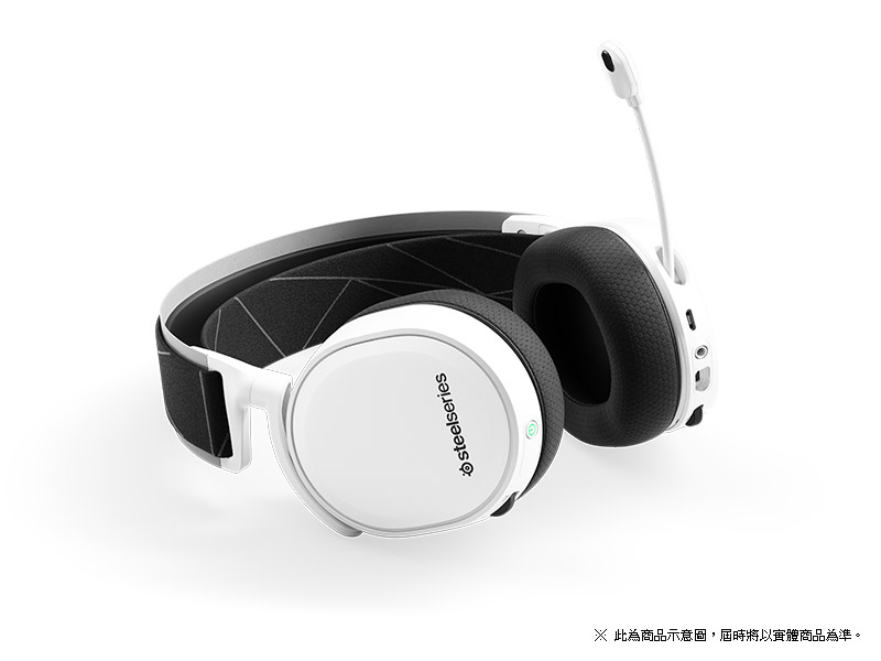 SteelSeries Arctis 7 無線耳機麥克風（2019 版，白） - 巴哈姆特