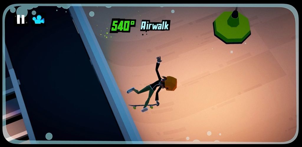 《Pocket HalfPipe》獨立開發者新作《口袋滑板 Pocket Skate》於 App Store 商店推出