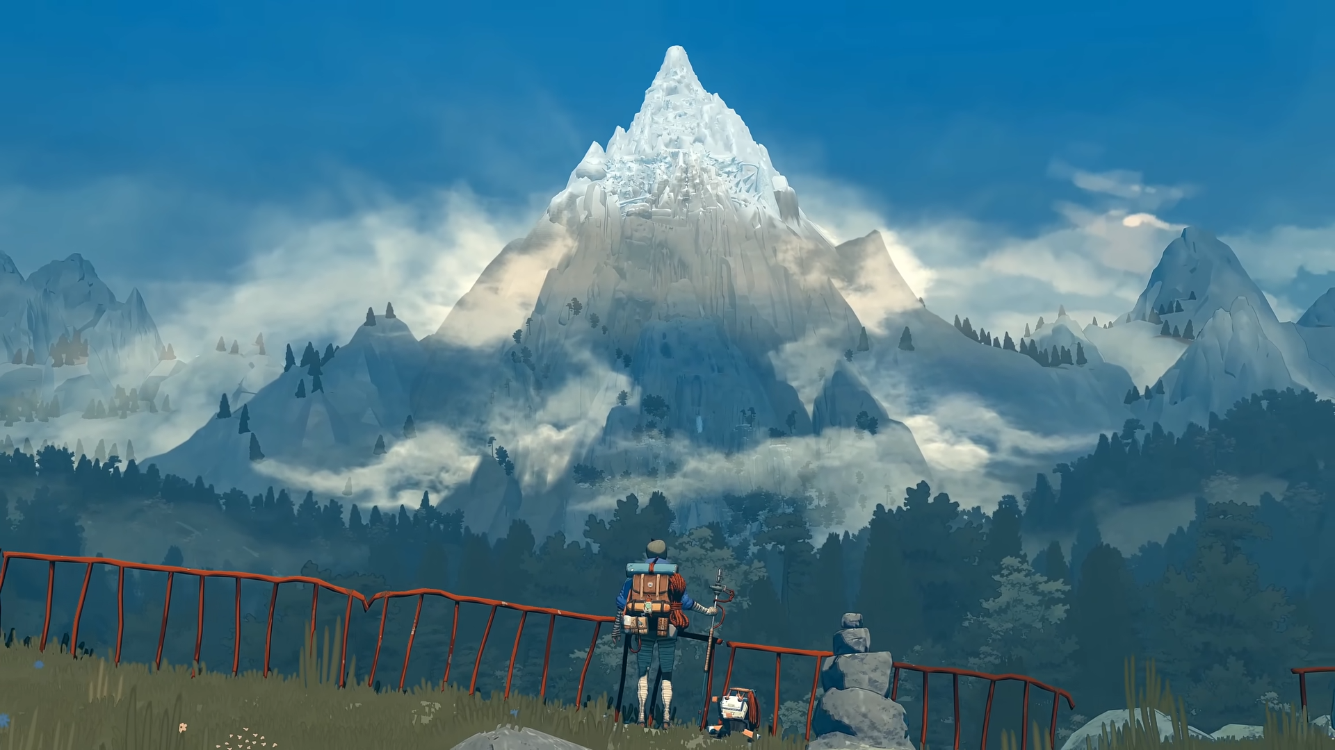 《孤山獨影》攀岩生存遊戲今日上市 新預告展現登頂決心