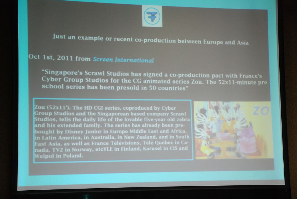 成功的歐亞合作動畫作品例子