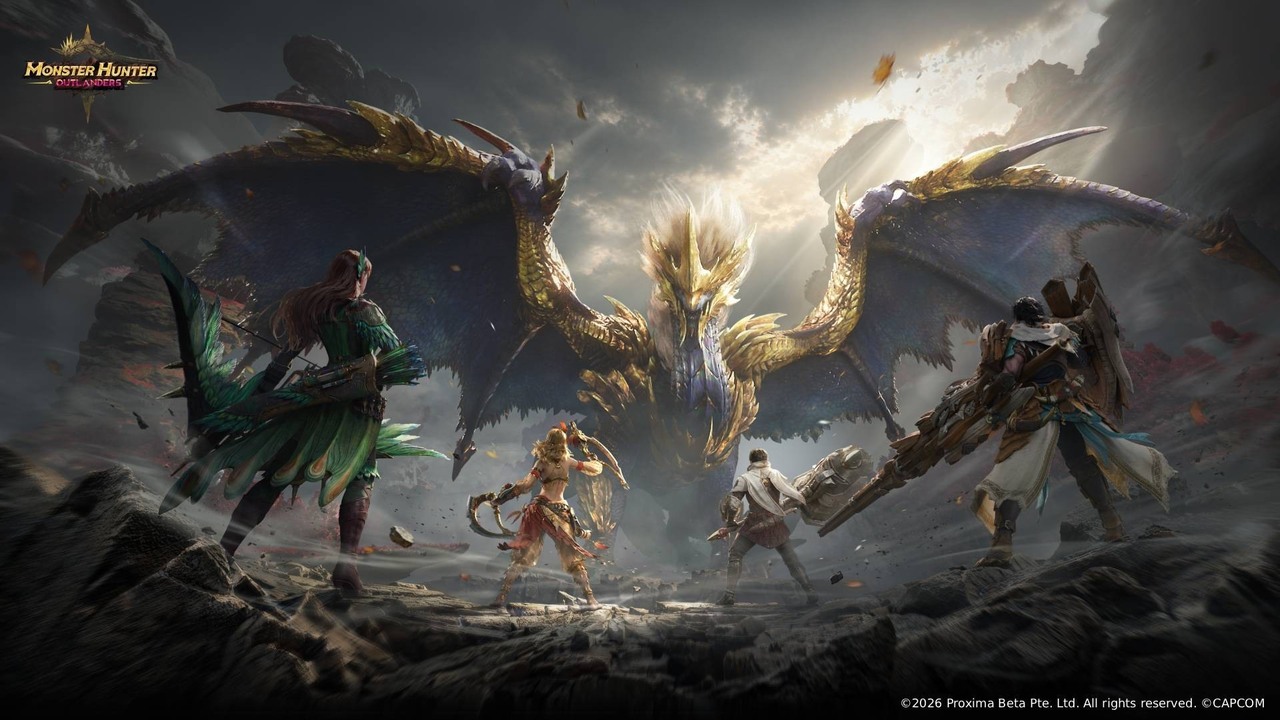 Monster Hunter: Traveler unveils original Elder Dragon “光稜龍” at gamescom 2026