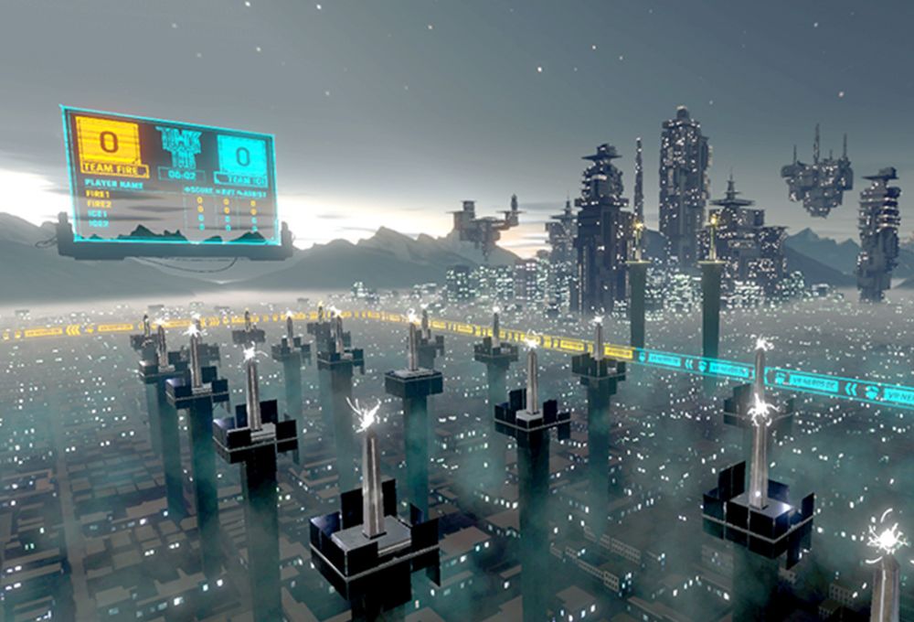《TOWER TAG》多人即時對戰 VR 電競遊戲正式登台 身歷虛擬空間的奪塔對戰快感《TOWER TAG》 - 巴哈姆特