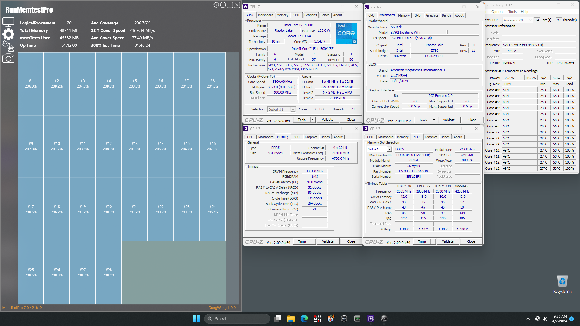 Z790I Lightning WiFi 領先支援 DDR5-8600 超頻記憶體,帶來更出色的記憶體性能 image