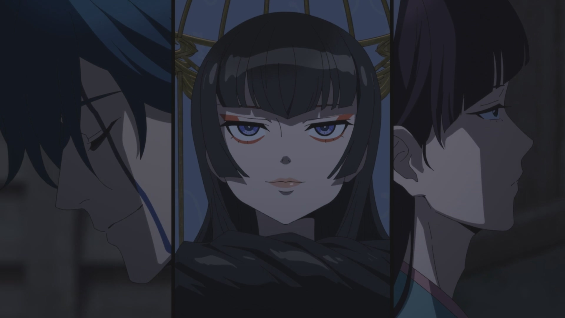 津軽知道自己被改造的身體瀕臨死亡,而鴉夜則有著能夠延長他壽命的方法 image