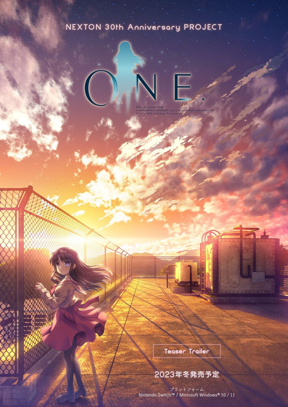 30 週年紀念作品《ONE.》釋出最新預告影片 預計 2023 年冬季登上 PC 與 Switch 平台《ONE.》 - 巴哈姆特