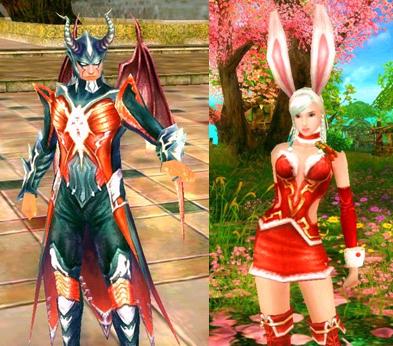 惡魔裝與聖誕裝