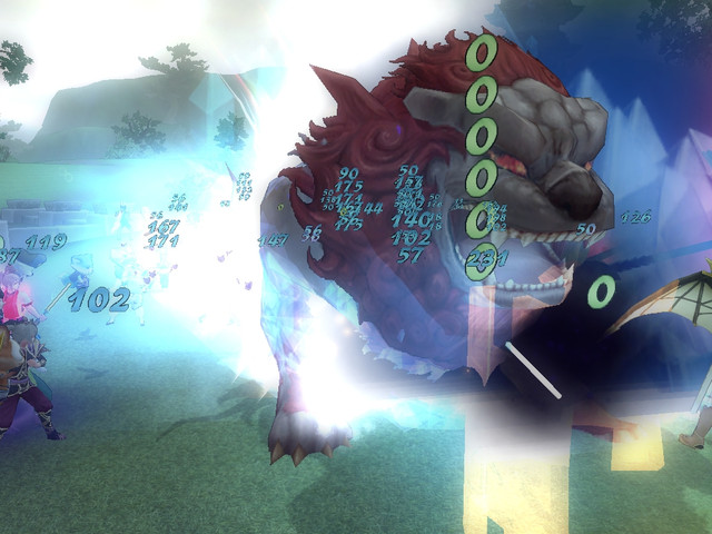 為了打倒巨獸,玩家們都使出了看家本領