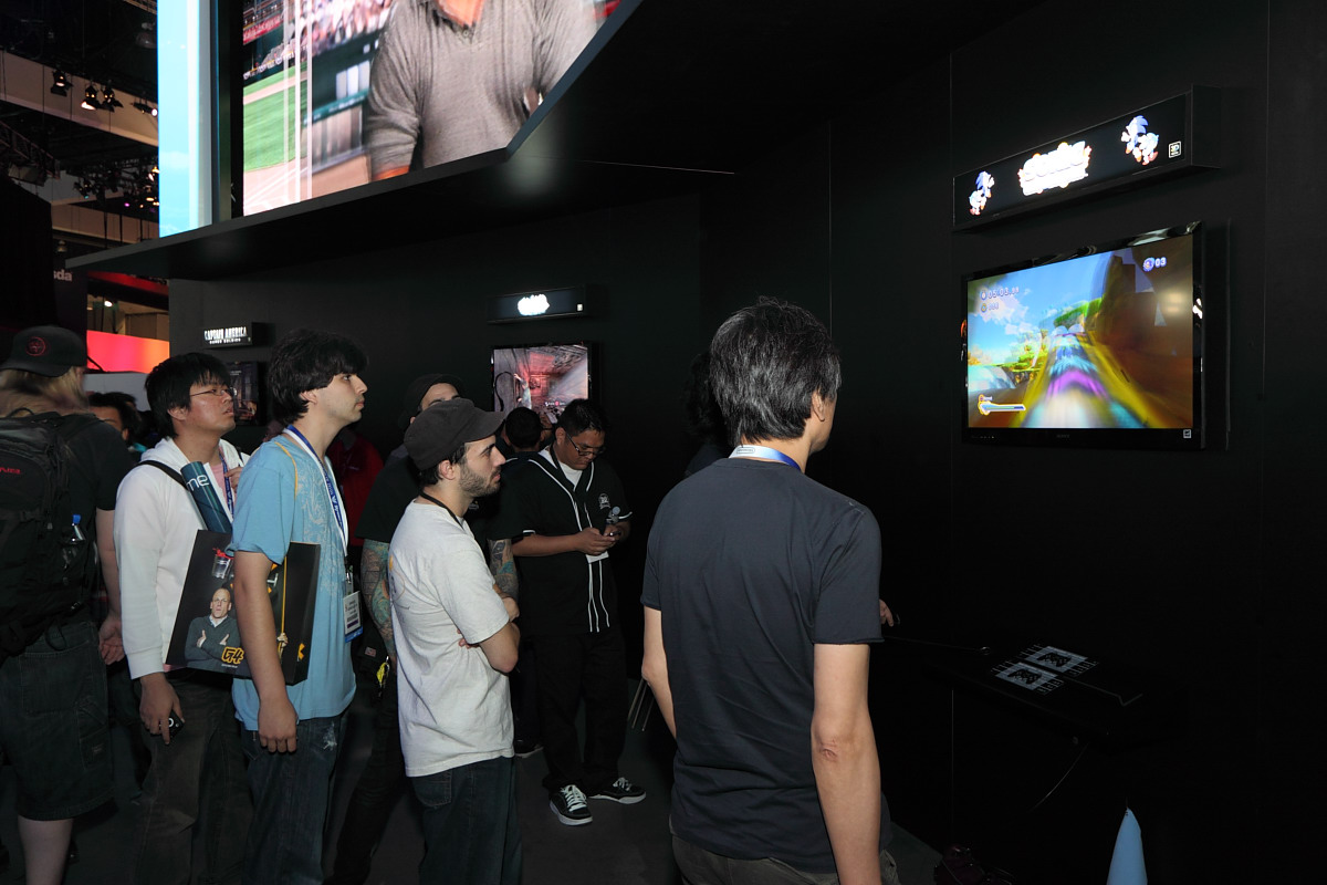 集合支援 3D 立體顯示的遊戲供玩家試玩