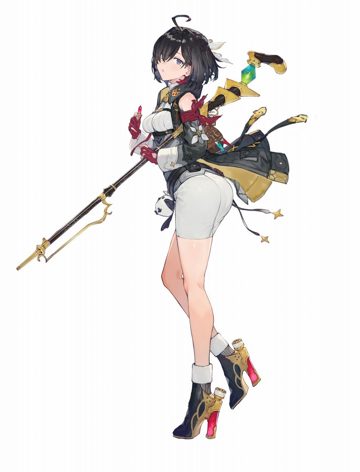 :與妮娜的設計同步進行,終於完成了優米雅現在的外觀 image