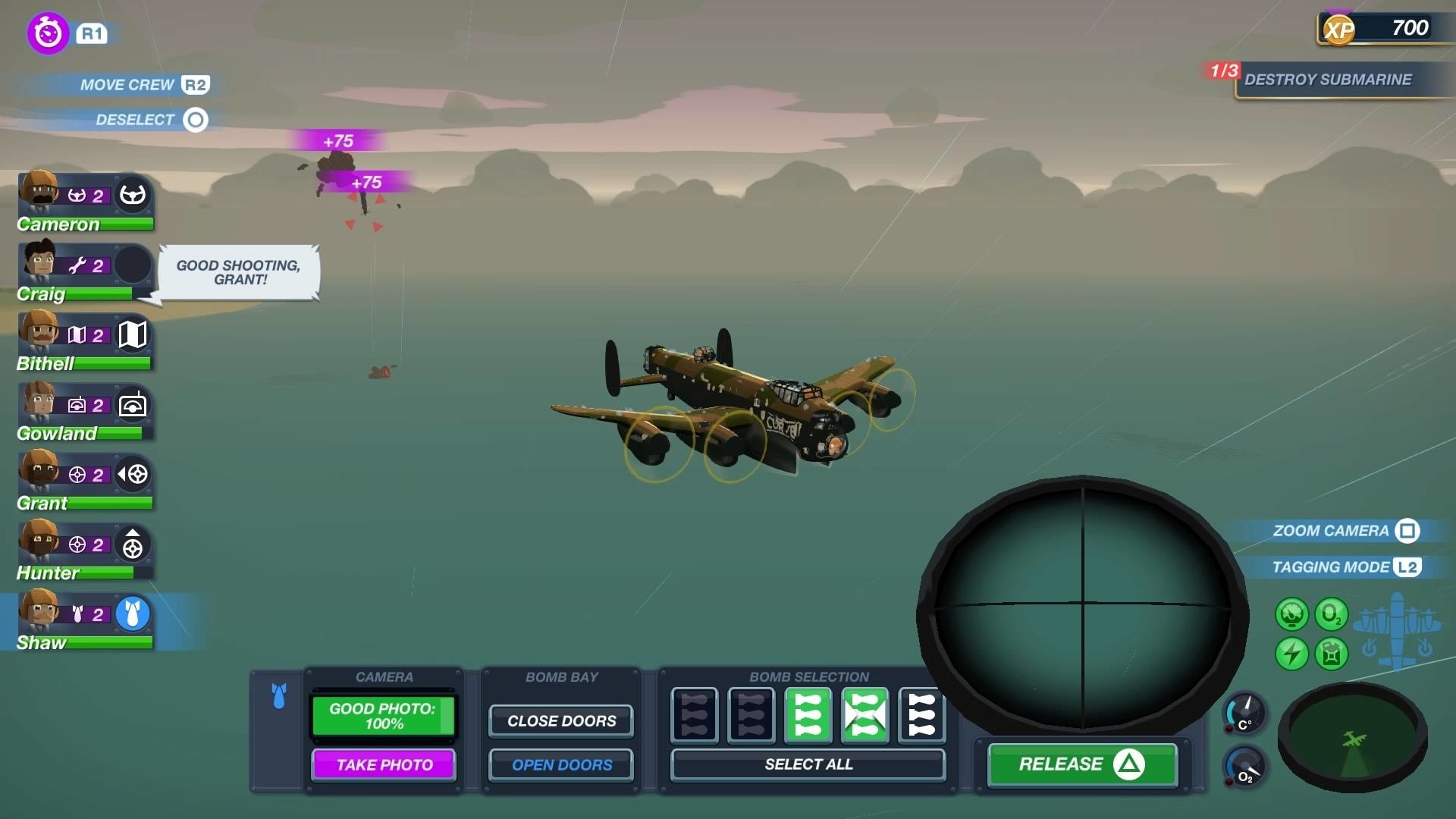 以二戰為背景的戰略模擬遊戲 Bomber Crew Ps4 版今日發售