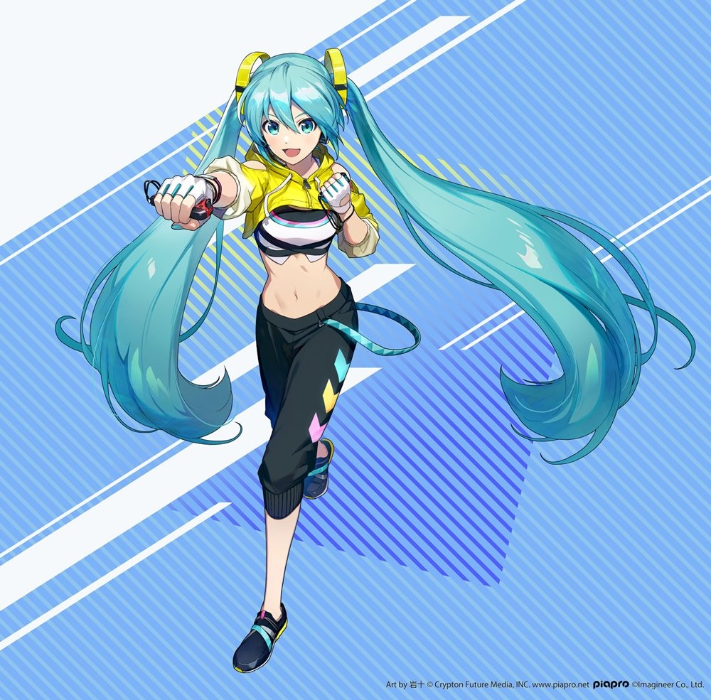 與初音一起健身！ 體感健身遊戲新作《健身拳擊feat. 初音未來》2024 年