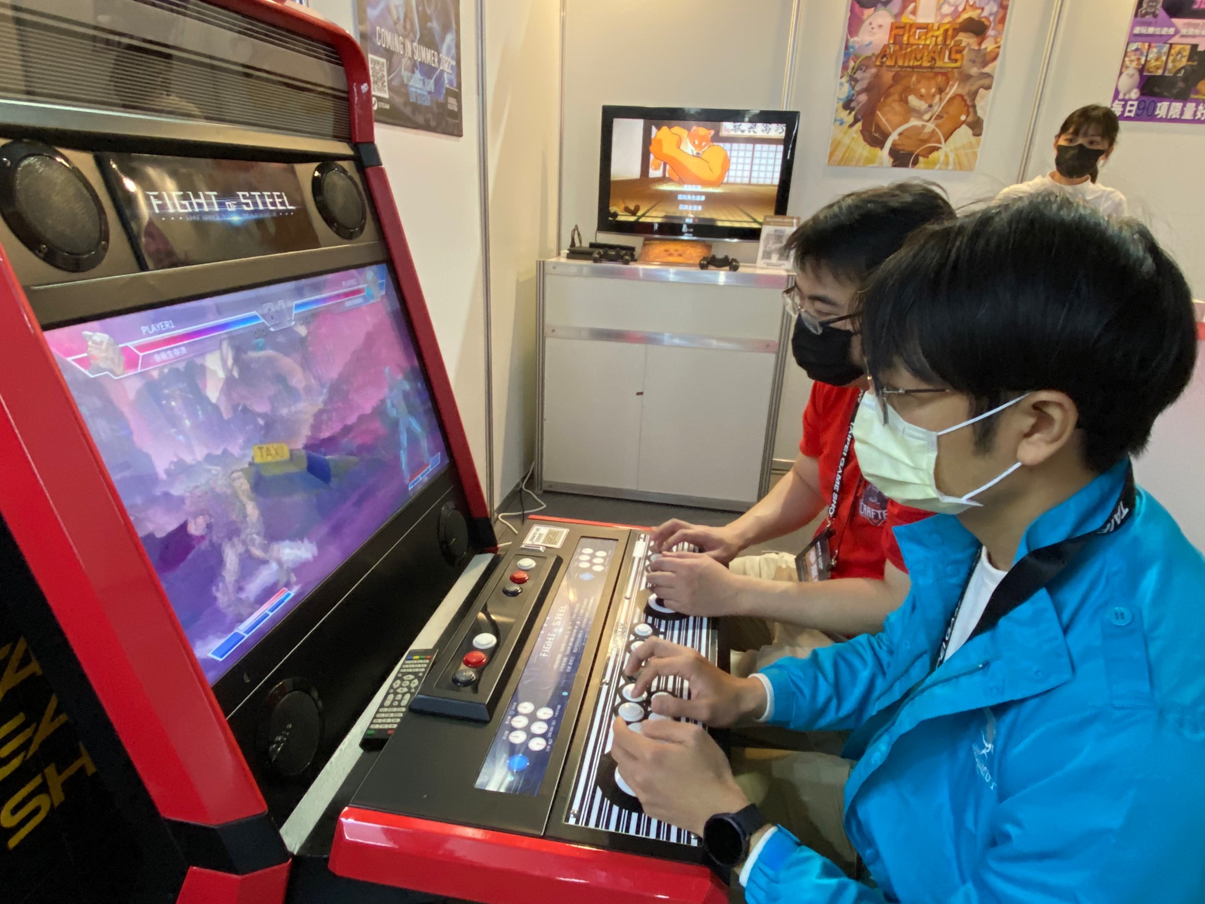 《鋼鐵之鬪》台北電玩展 Indie House 區現場試玩攤位 image