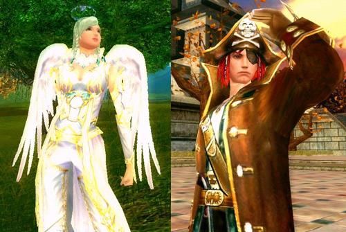 天使裝與海盜裝