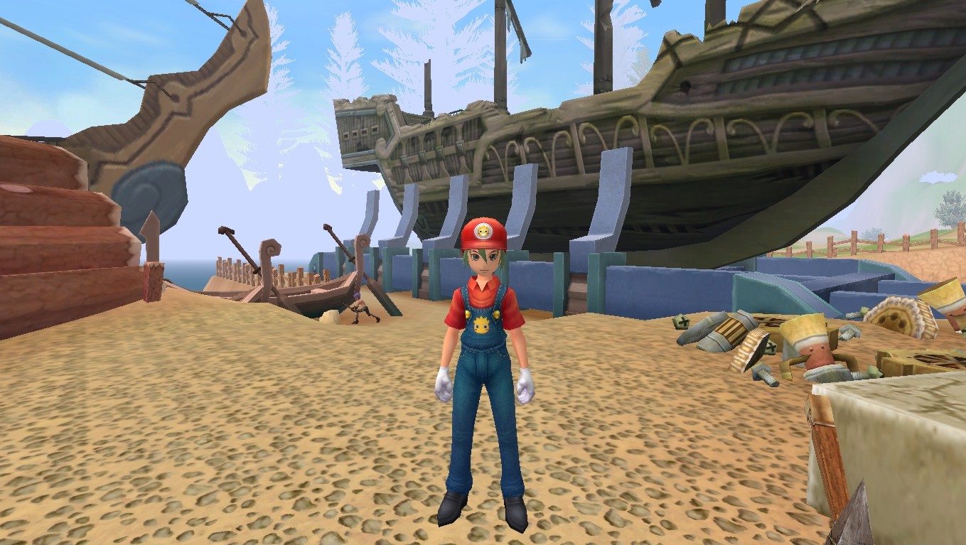 精靈吊帶工作服