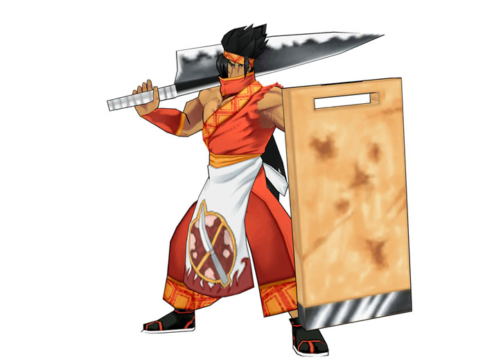 阻擋在特瑞科前面的神秘男子「龍帝(リョウテイ)」!