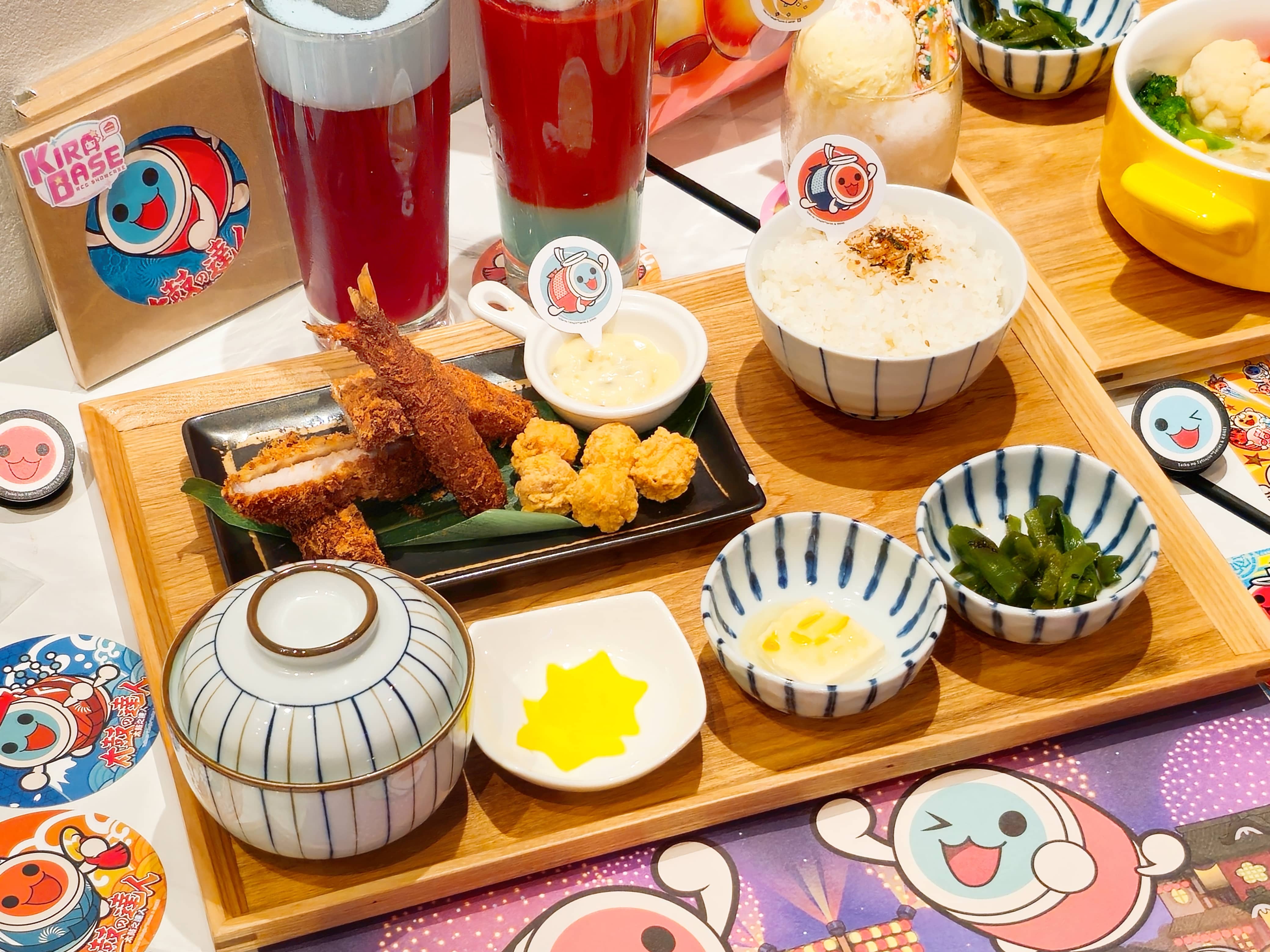 以《太鼓之達人》中的經典角色設計的主題餐點好看又好吃,隨餐附贈特典很值得收藏 image