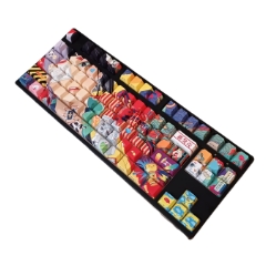 玩家必備 MITSUME x KBParadise 側透光全五面熱昇華 PBT 鍵帽組