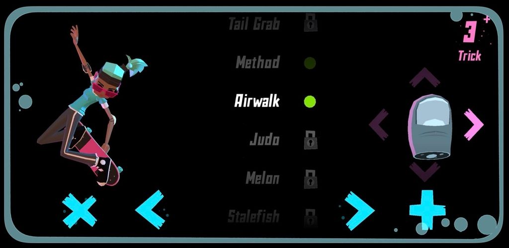 《Pocket HalfPipe》獨立開發者新作《口袋滑板 Pocket Skate》於 App Store 商店推出
