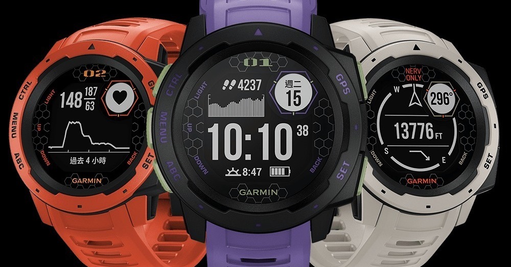 Garmin 與《福音戰士》展開聯名以Instinct 系列推出三款聯名智慧錶- 巴