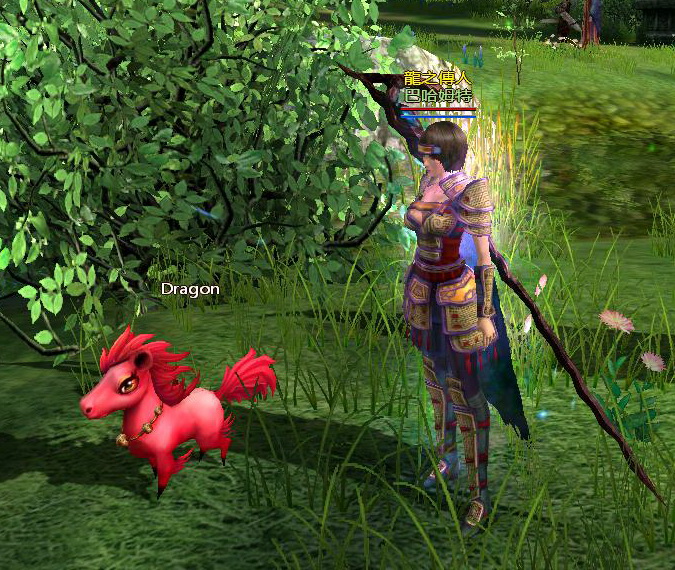 原本小紅馬是Q版模樣