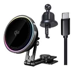 《信星科技》SAVEWO 救世 MagMount PRO Qi2 半導體製冷磁吸車充 (標準版)