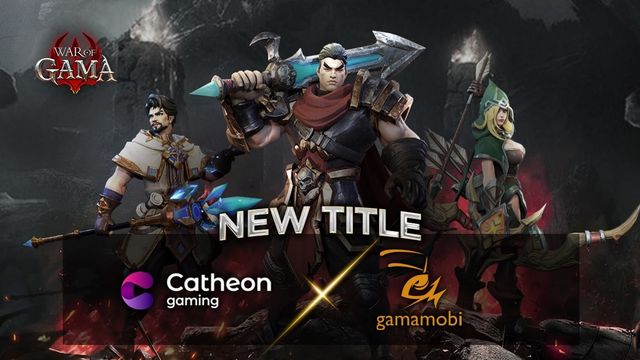 Catheon Gaming 宣布與 Gamamobi 合作開發《War of Gama》區塊鏈版本遊戲