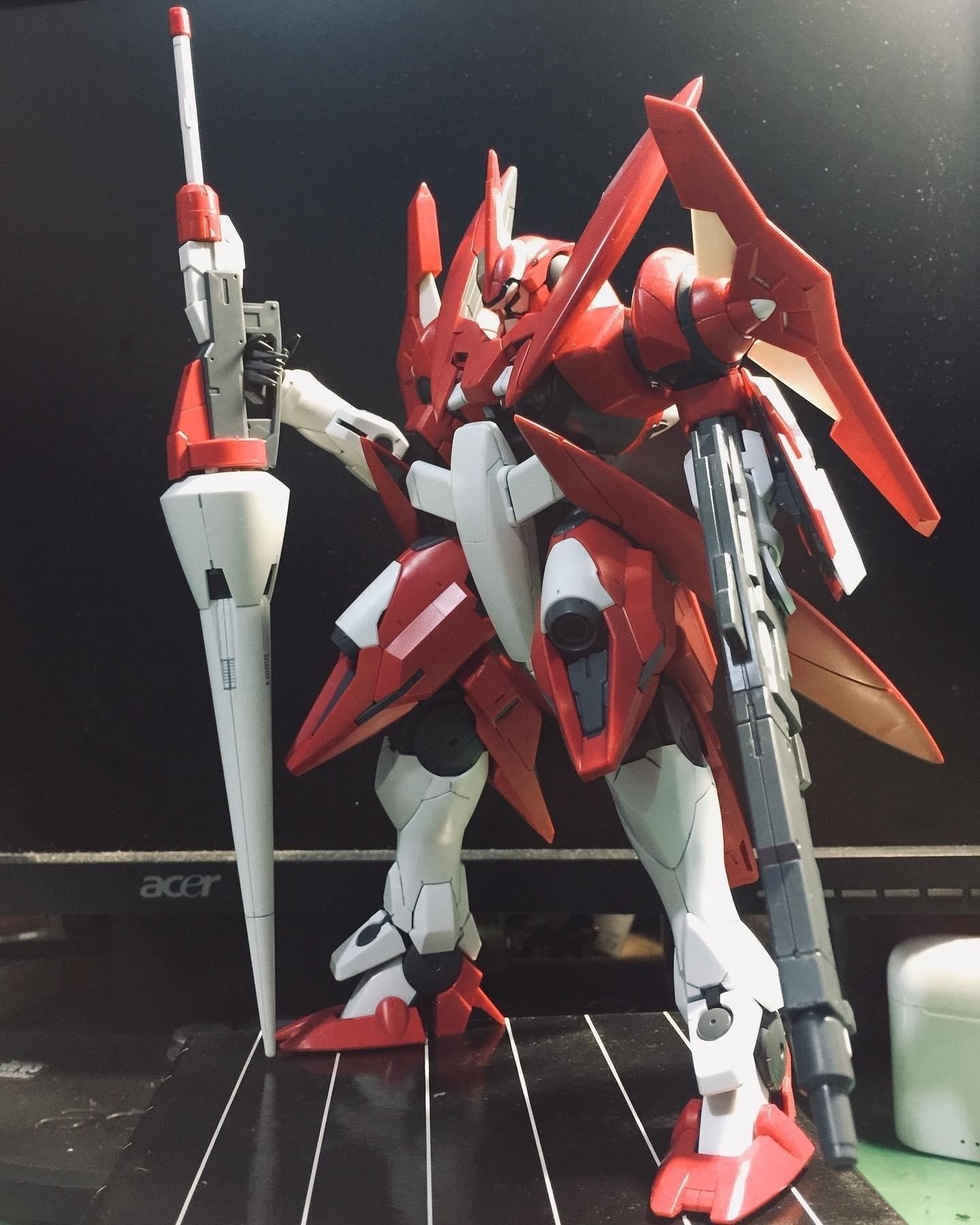 PB限定鋼彈OO MG 1：100 ADVANCED GN-X 黛博拉機- wyhome4的創作- 巴哈姆特