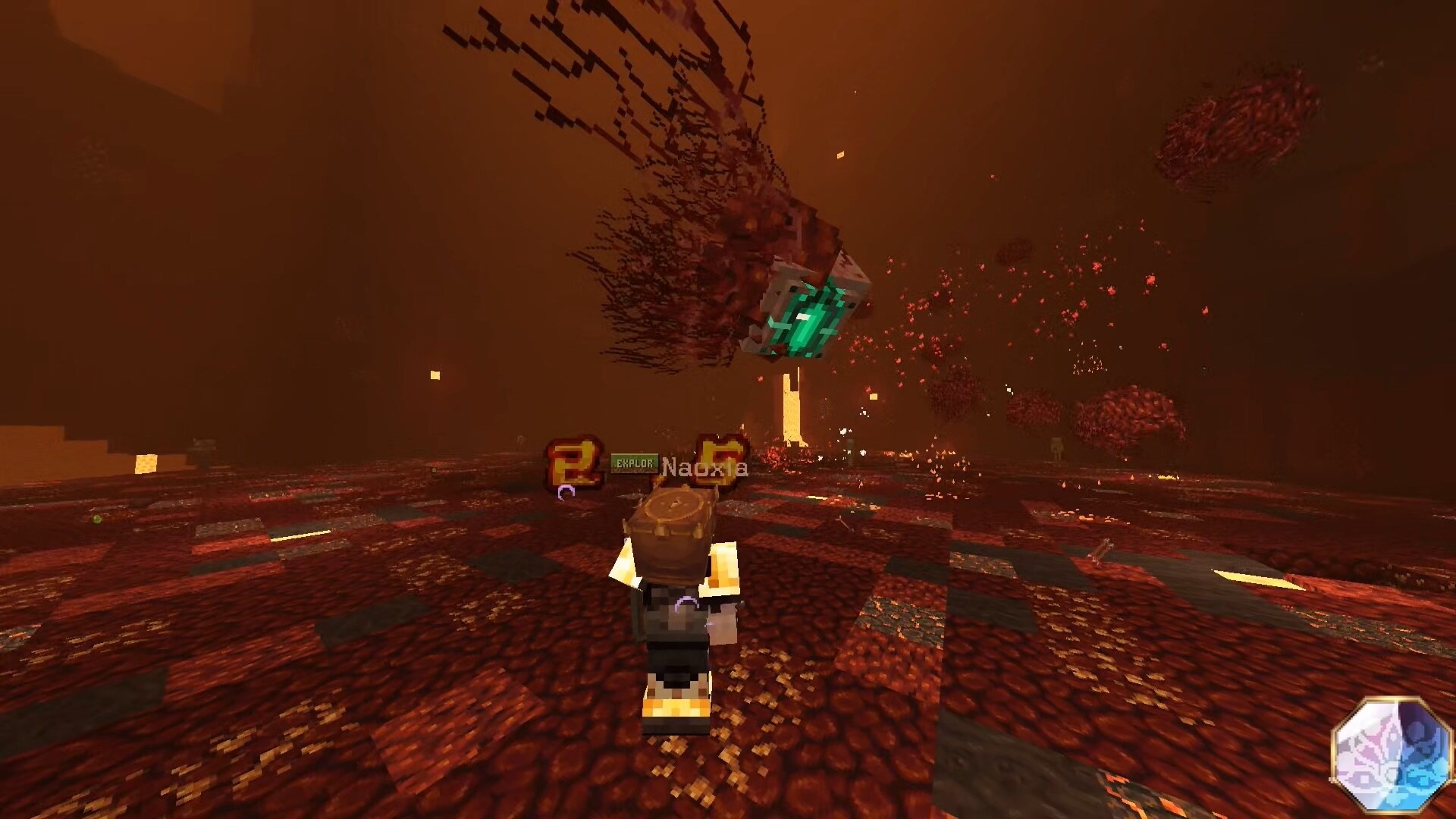 Minecraft Boss對戰 地獄之眼⊹深淵的挑戰者們 - cxczxcz12er的創作 - 巴哈姆特