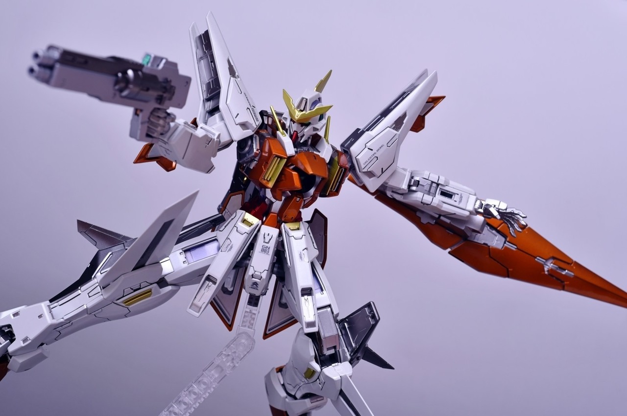 [達人專欄] 【作品分享】MG 1/100 GN-003 Gundam Kyrios(主天使鋼彈) - barrylee814的創作 - 巴哈姆特
