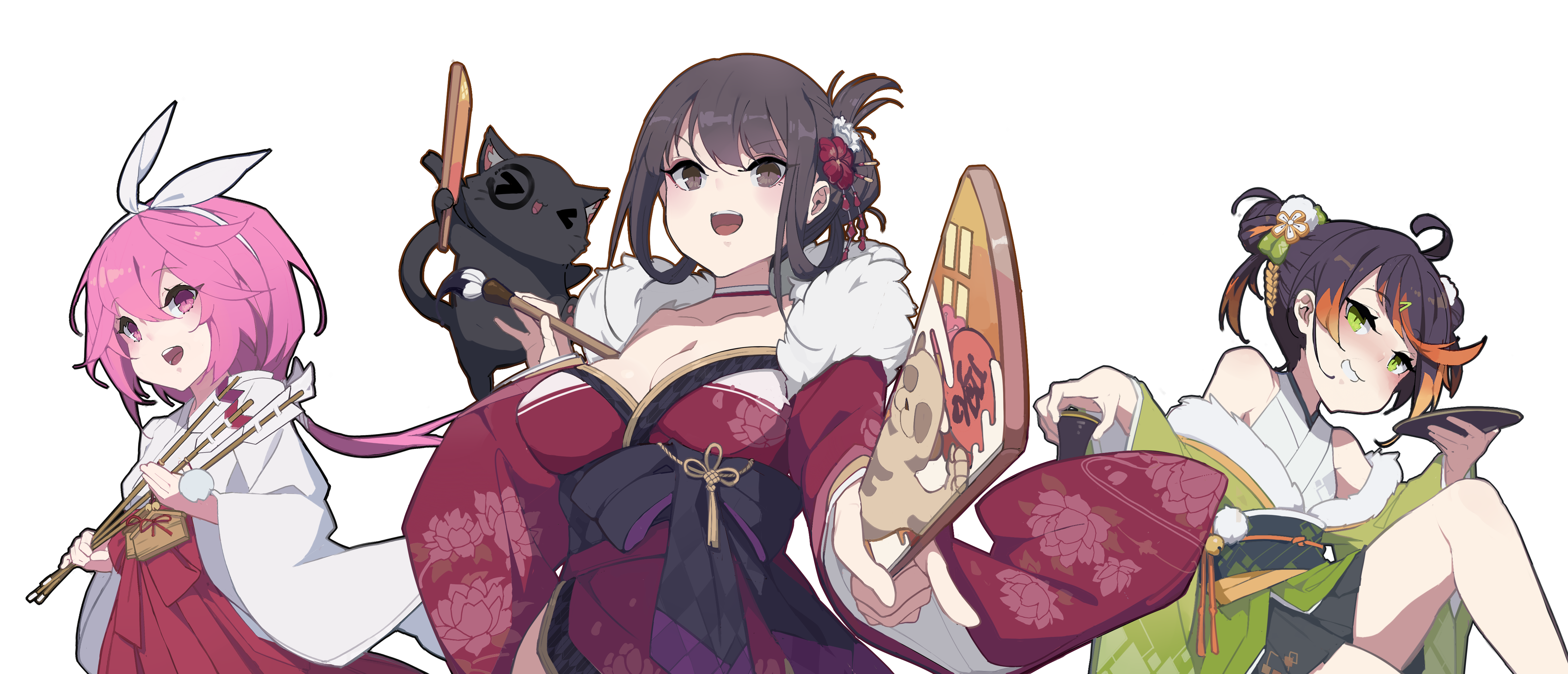 黑狐雜繪 貓康正月dlc Floatfloat0的創作 巴哈姆特