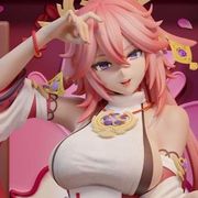 ABsinthe AB工作室八重神子1/6 GK - easoncool99的創作- 巴哈姆特