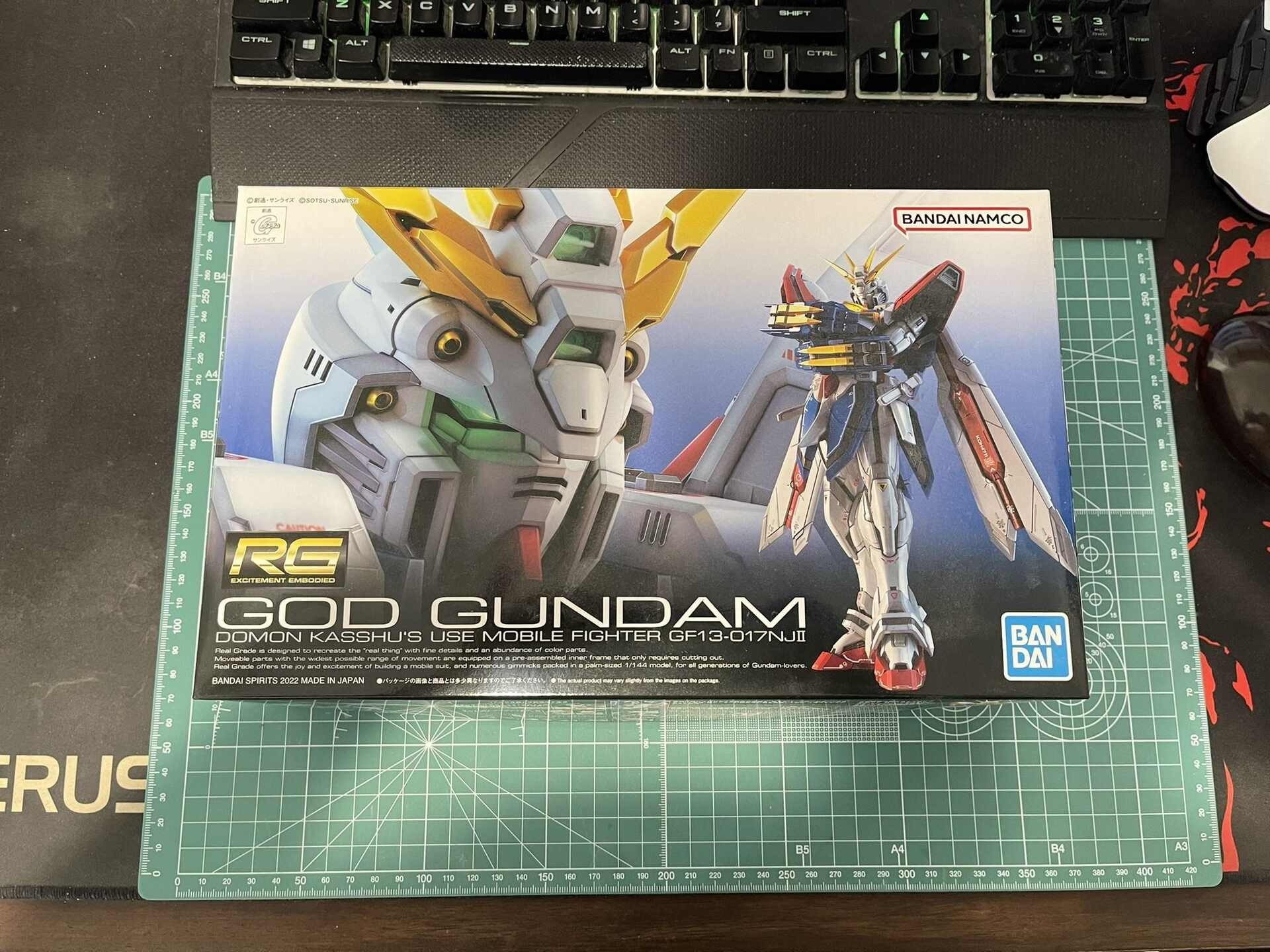RG 神高達 （Real Grade God Gundam） - jackie36cn的創作 - 巴哈姆特
