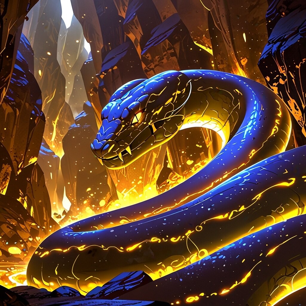 《生物檔案 ── 黃金巨蟒（Golden Python）》 - pathoviantis的創作 - 巴哈姆特