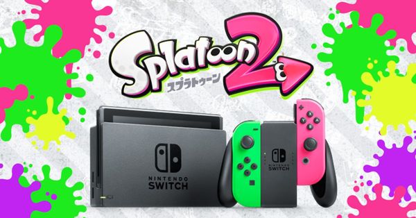 開箱 Nintendoswitch Splatoon2 漆彈大作戰2 同捆機 Ns周邊 She的創作 巴哈姆特