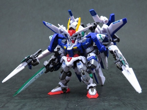 [達人專欄] Mobile Suit Ensemble - OO Gundam with XN Raiser Set 又是重裝 ...