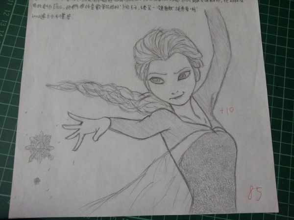 Elsa完成版 - as771485的創作 - 巴哈姆特