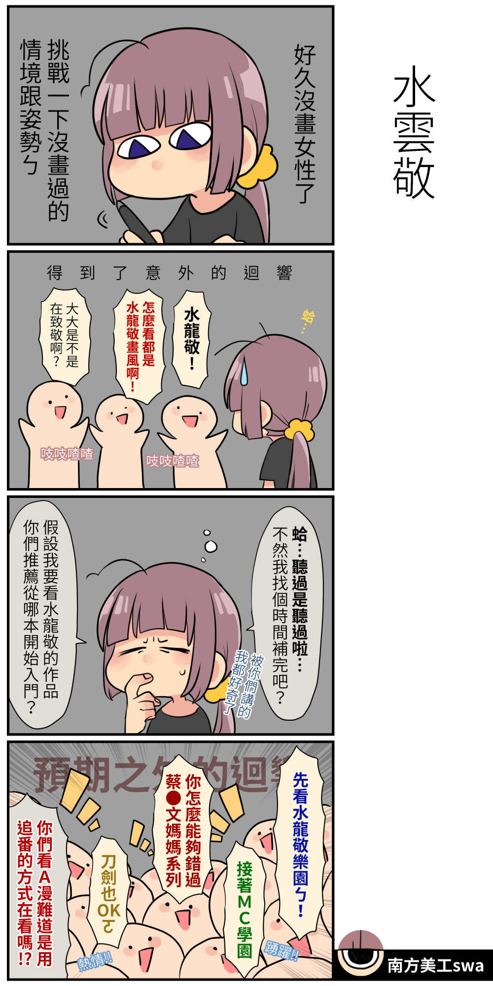 達人專欄 南美日常 水雲敬 Swallow165的創作 巴哈姆特