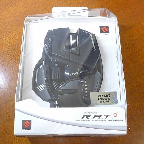 開箱： Mad Catz 美加獅R.A.T. 8+ 光學電競滑鼠- frank74828的創作- 巴