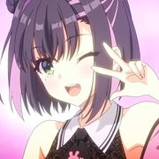 ライムライト レモネードジャム うちわ　4枚 ゆずソフト最新作《ライムライト・レモネードジャム》公開OP影片