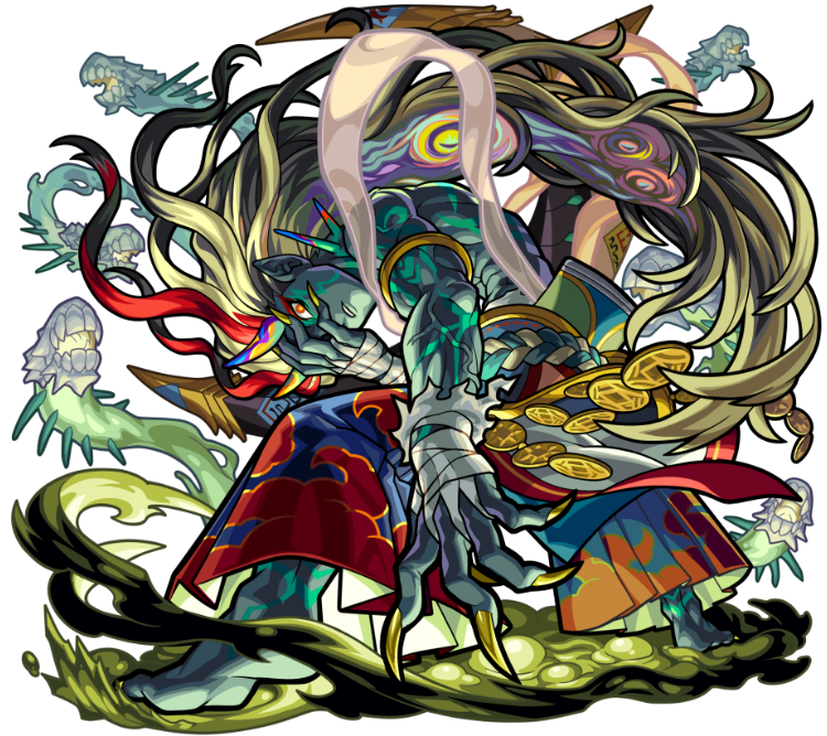 怪物彈珠故事翻譯 科普 禁忌之幽鬼 剎那 Likes101的創作 巴哈姆特