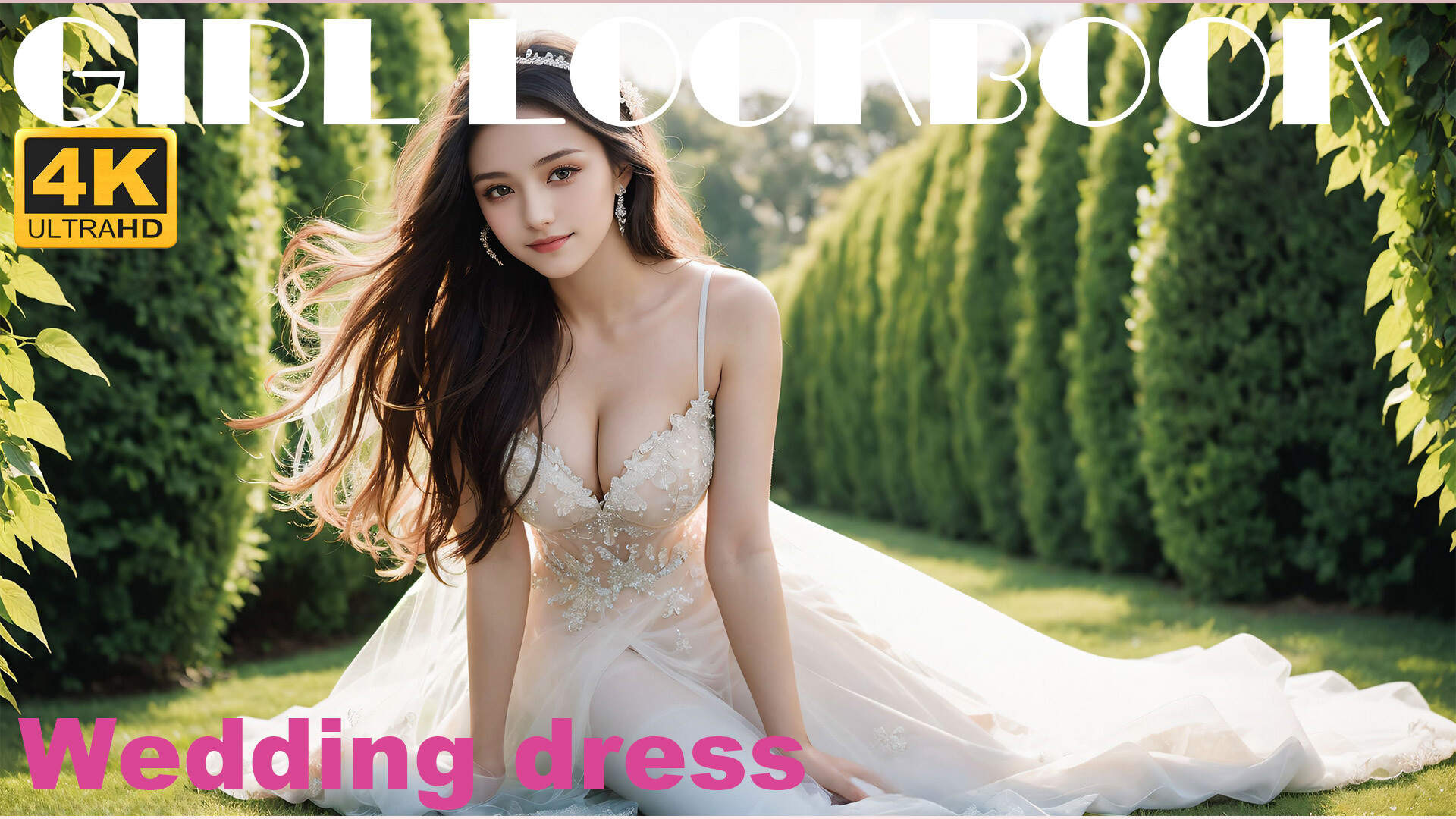 Ai 4k 룩북 Girl Lookbook Wedding Dress 웨딩 드레스 ウェディングドレス 婚紗 写真集83 Joelo的創作 巴哈姆特