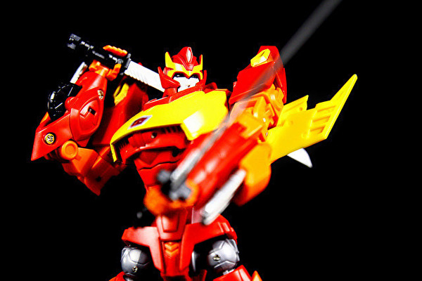 [Transformers] SXS R04 HOT FLAME IDW Hot Rod / Rodimus - x123的創作 - 巴哈姆特