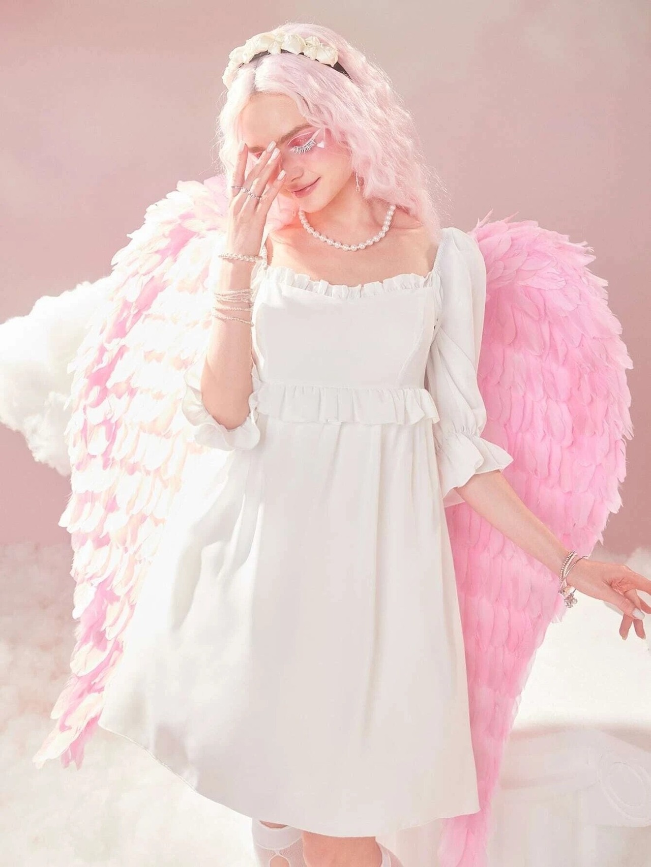 魔女茶會 魔女悠莉「自帶妝容的天使、天使同款洋裝」 - sugarshark的創作 - 巴哈姆特