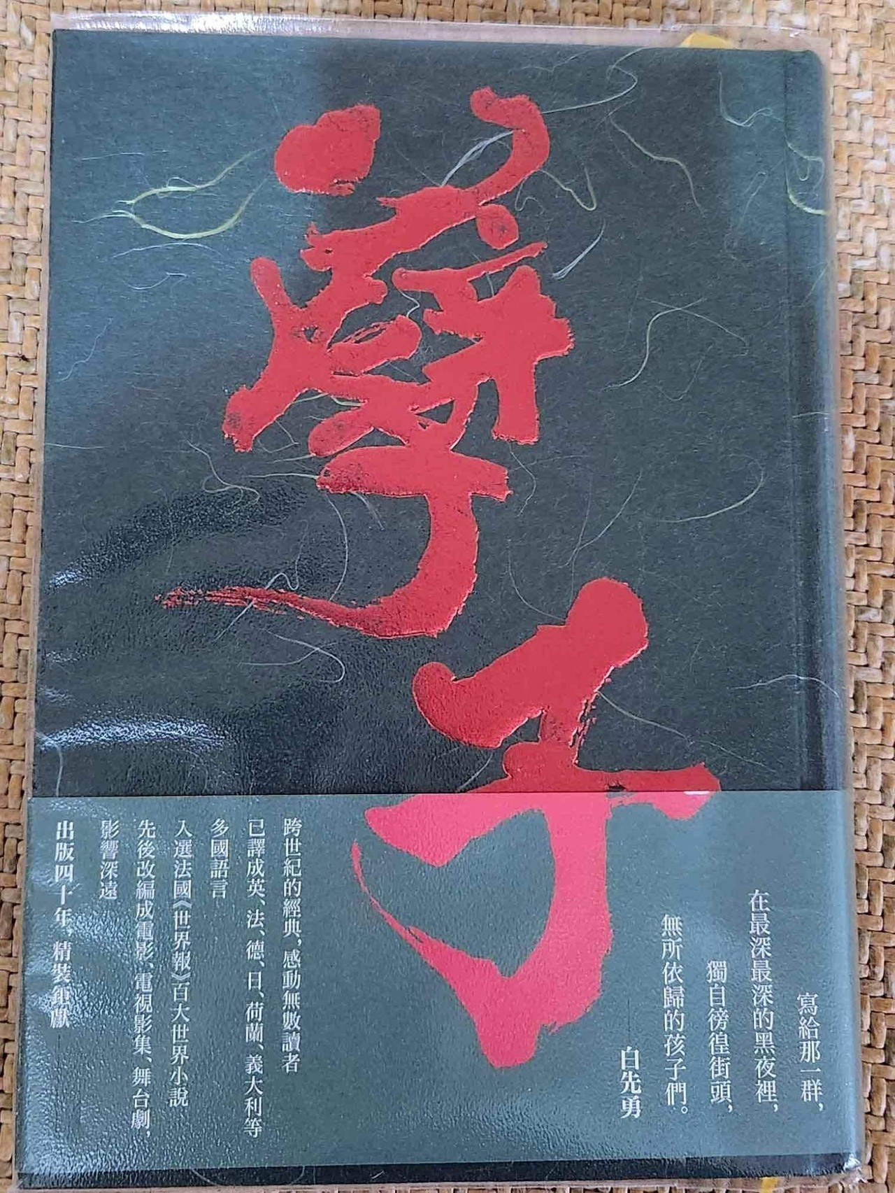 特裝】孽子 白先勇（毛邊 簽名 鈐印 精裝） 特裝】孽子 白先勇（毛邊