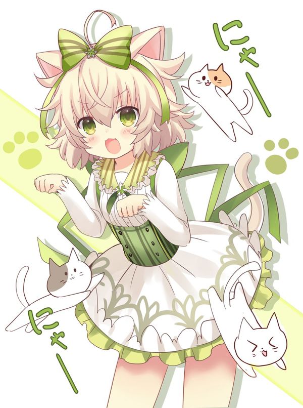 Flower Knight Girl 花娘介紹 繁縷 蘩蔞 ハコベラ Pig06的創作 巴哈姆特