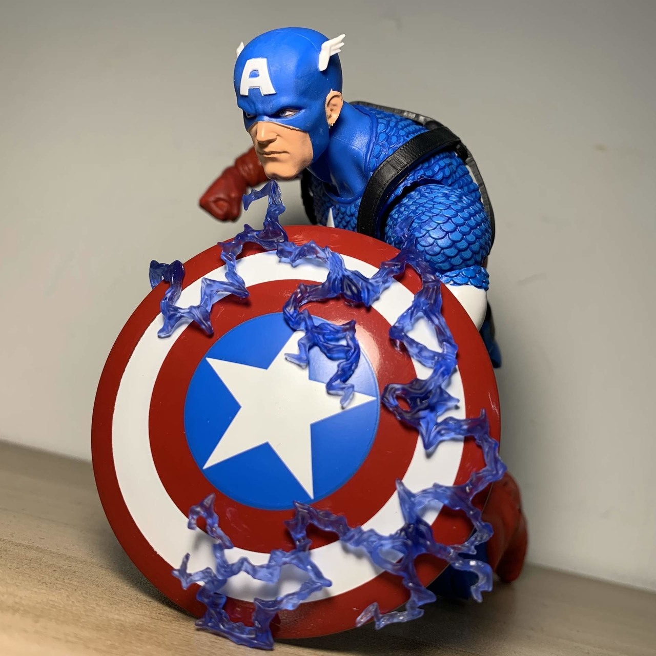 [達人專欄] Marvel Legends 20th Anniversary Captain America 美國隊長ML20週年紀念版-  klfaith11的創作- 巴哈姆特