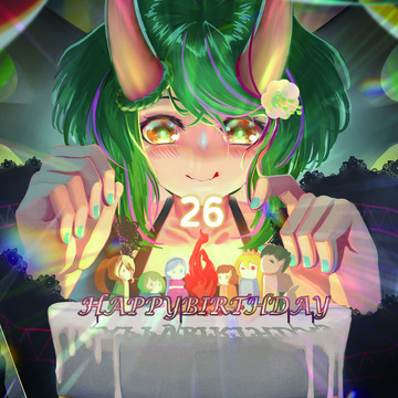 巴哈姆特26週年賀圖