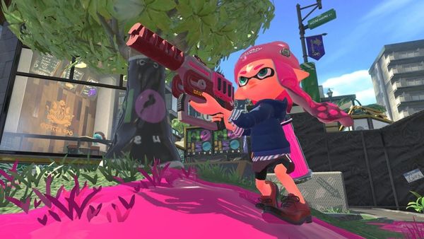 給我射程其餘免談－『SPLATOON 2』追加新武器「急速炸裂槍菁英版」 - mildly的創作 - 巴哈姆特