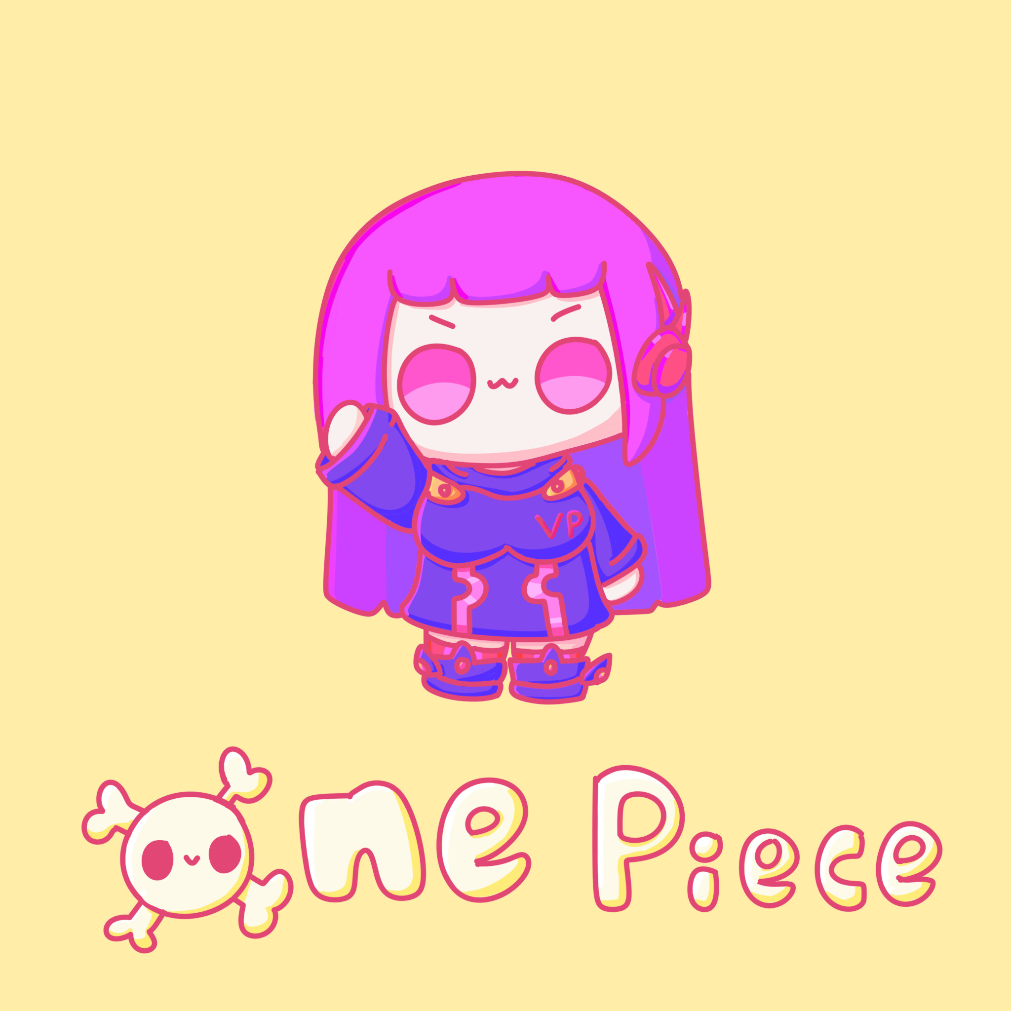 【二創2D】One Piece Calli - aekly268的創作 - 巴哈姆特