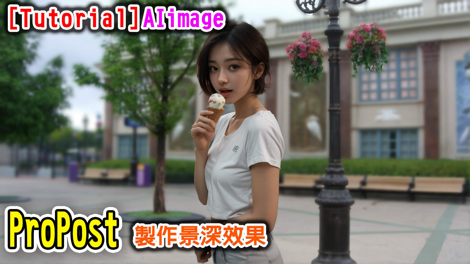[AI tutorial] propost 製作景深 讓網紅打卡更逼真 - joelo的創作 - 巴哈姆特